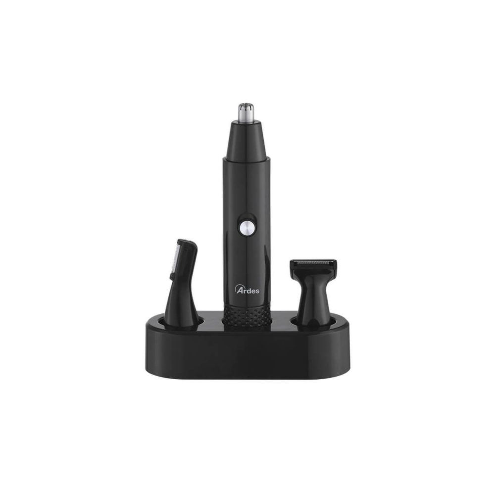 Ardes Ardes artrim01 trimmy set - tondeuse 3 en 1 pour le nez et les oreilles, noire