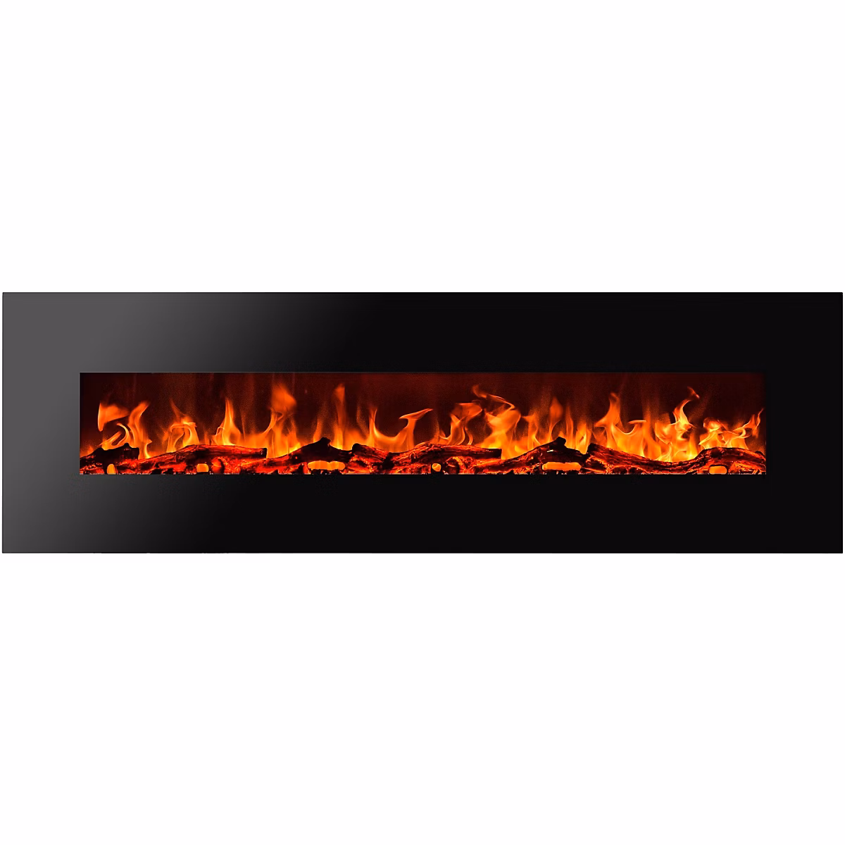 Cheminée électrique AFLAMO Albion 42 – murale, 110 × 49 × 14 cm, cheminée LED avec chauffage 750/1500 W