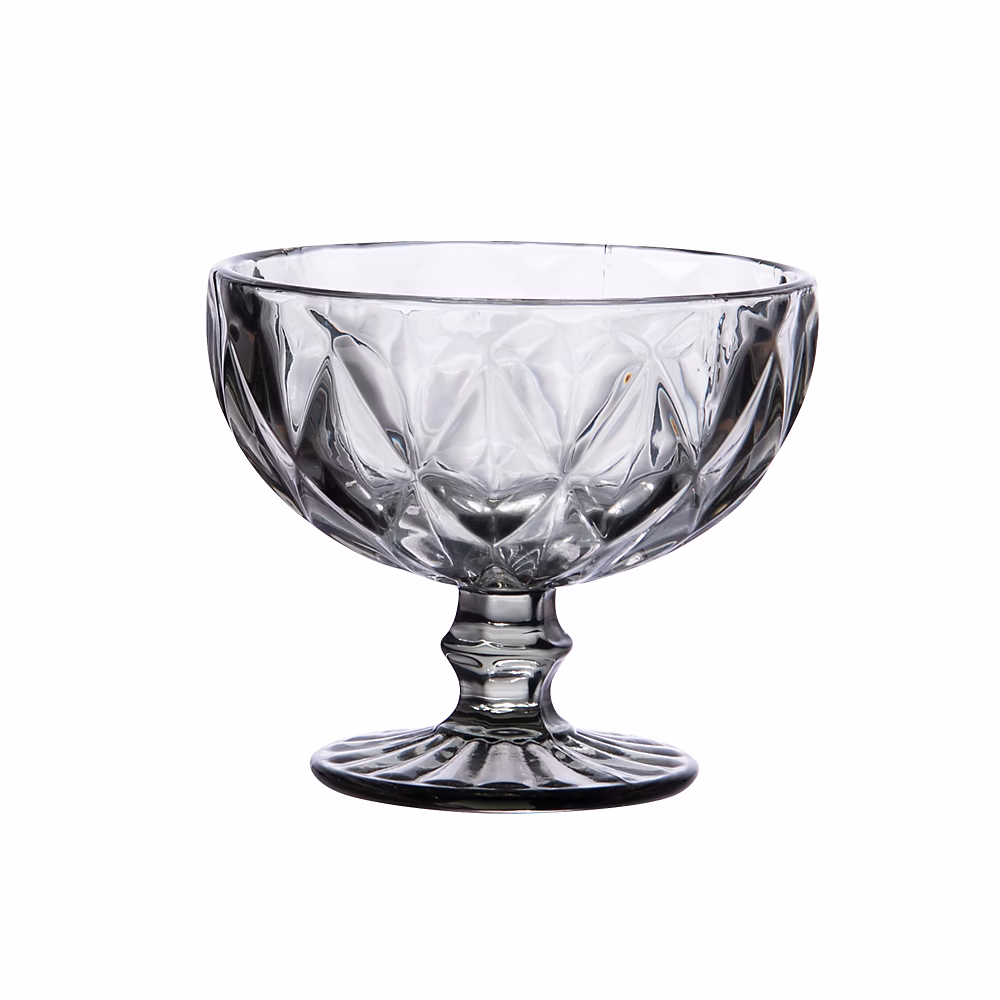 Boite de 6 coupes à glace Diamond gris 35 cl – Réf. GUSIBZKTB7410678477