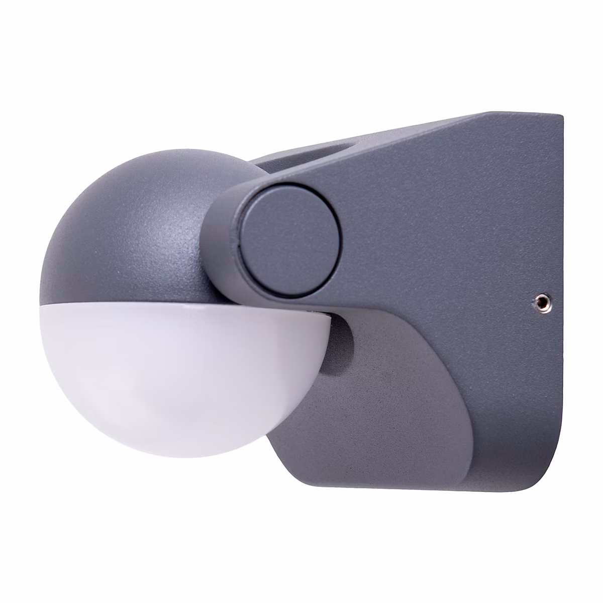 Applique murale d'extérieur LED 'Pallas' – en métal et plastique anthracite, avec LED intégrée