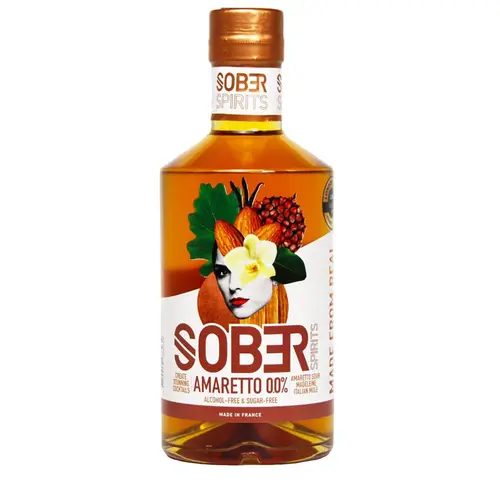 La solution pour votre jardin：Amaretto sans alcool Sober Spirits R - 50 cl