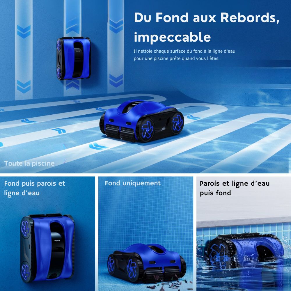 Robot piscine sans fil K40 - Nettoyage connecté
