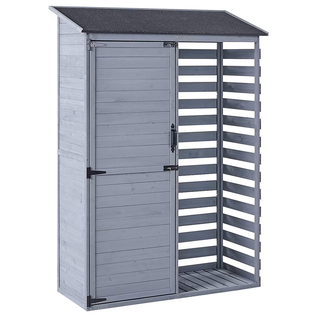 Abri de jardin CENGIO 130 cm 57 cm Gris | Abri de jardin