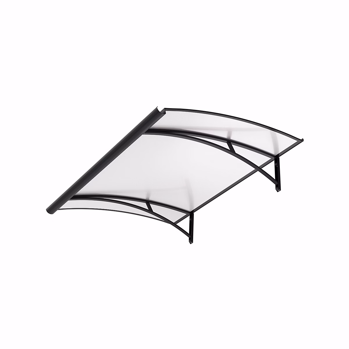 ARCTOM Auvent Libo 150x84 – 5 | couleur anthracite RAL7016 | panneau sandwich AL PE AL