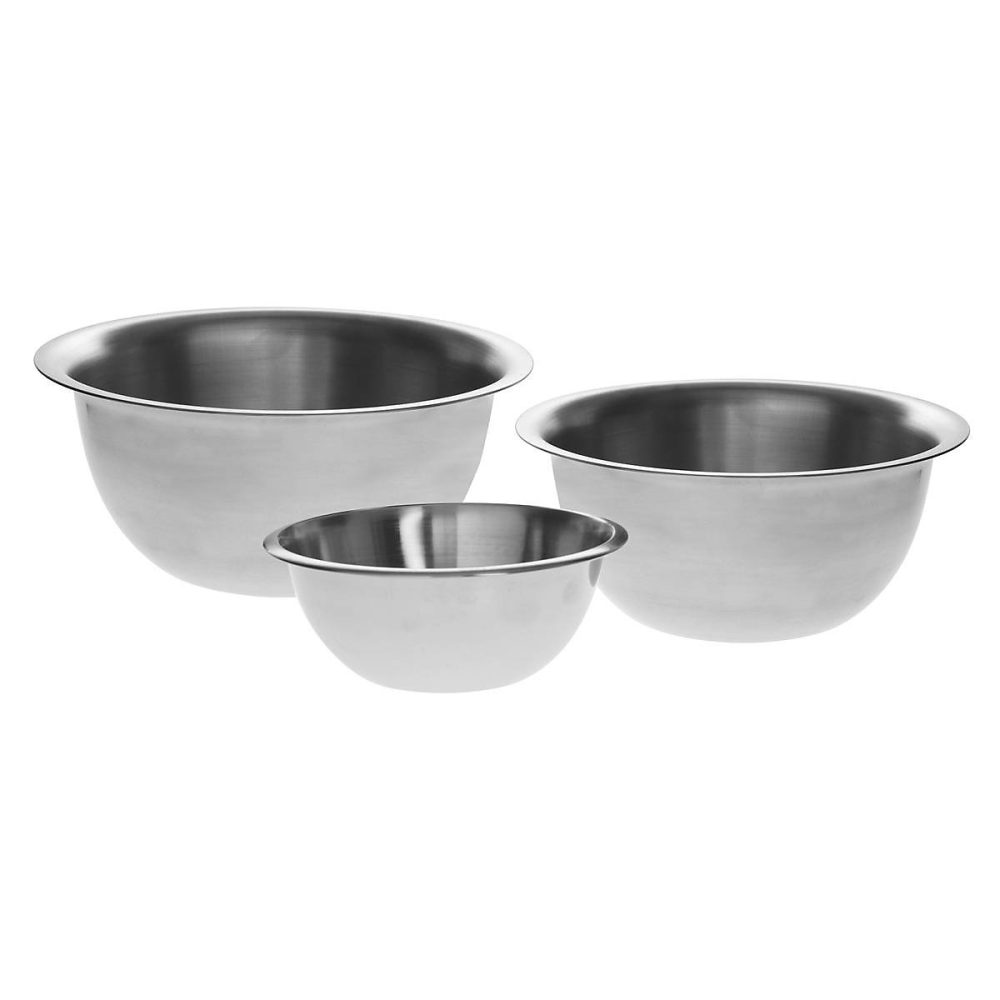 Bol à Mixer Inox x 3 – Gris- 5five