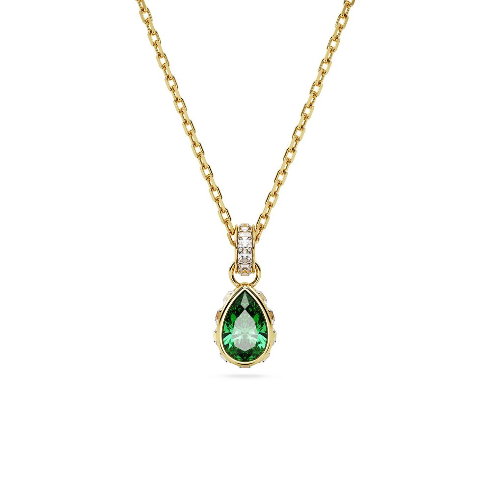 Collier Swarovski Stilla goutte verte