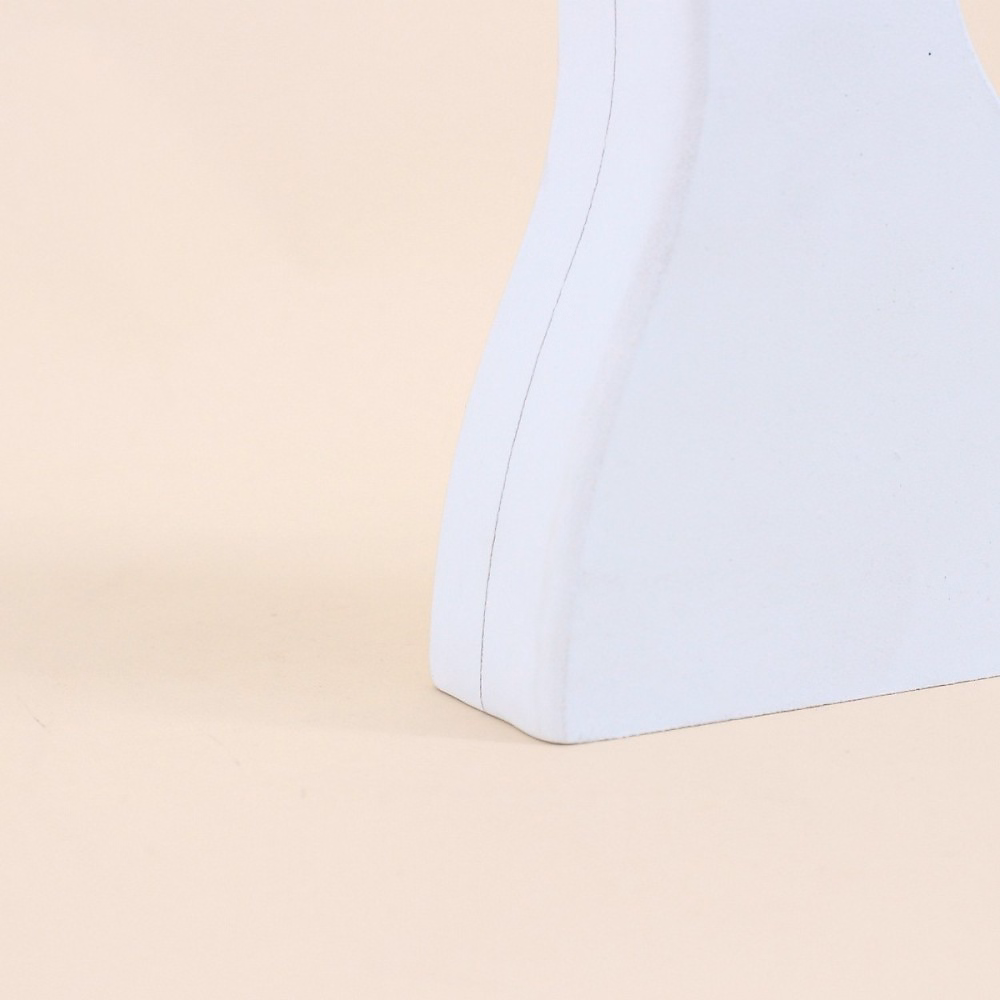 Bougeoir design blanc 30cm – Eludo
