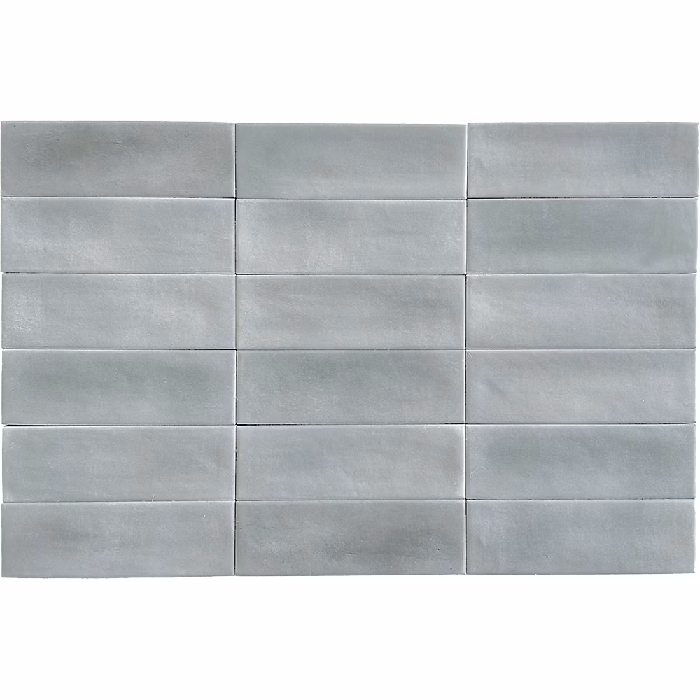 Carrelage Mural Mini Metro 5 × 15cm Premium. Beret Steel Matt