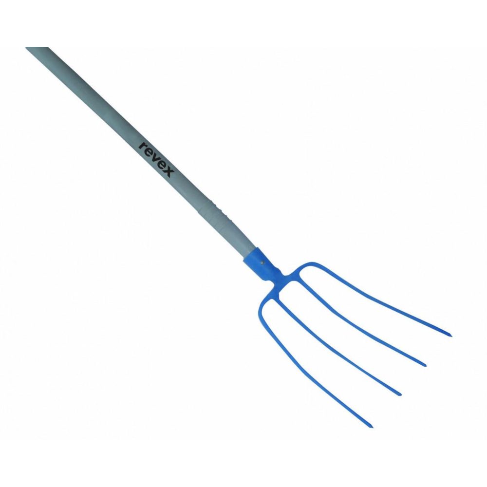 REVEX Fourche à fumier acier forgé REVEX manche composite L.135 cm