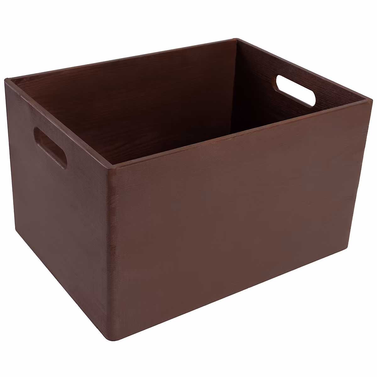 Creative Deco Caisse Bois Rangement Marron 39 × 29 × 23 cm (+/- 1cm) – Boîte de Rangement Bois Cuisine, Caisse Rangement Bureau