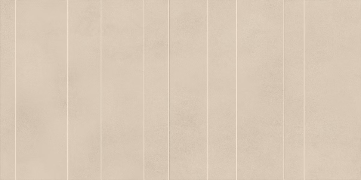 Carrelage effet Béton Beige Crème Ridge 120x60x0 | 9 cm Mat Montera – Mur intérieur (vendu par carton de 1 – 44 m²) – RO'MA CARRELAGE