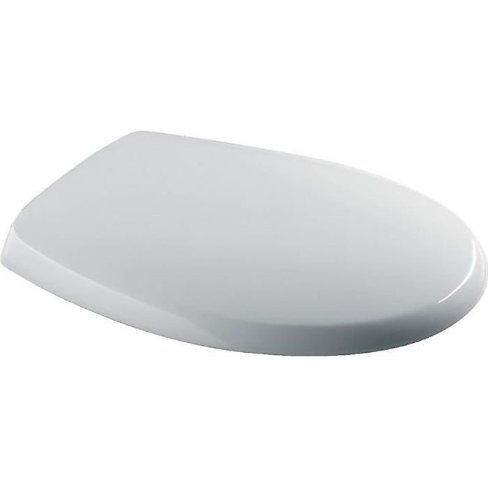 Abattant – Dubourgel, Orly 2, Blanc, Polypropylène incassable, Fixation rapide