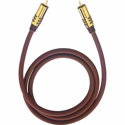 Câble audio Cinch – RCA mâle | mâle | connecteurs coaxiaux plaqués or | blindé