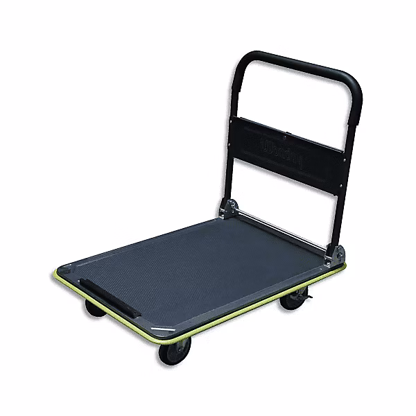 Chariot à plate-forme en acier charge 300 kg – Réf. CTIAMDXFE1052746218