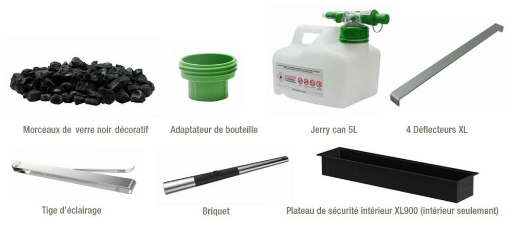 Cheminée d'extérieure au bio éthanol - Manhattan 50