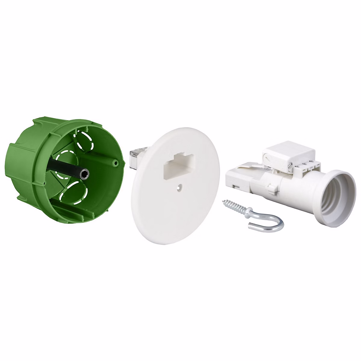 53111 Eur'ohm Xl Tradi Point De Centre Dcl à Sceller D65 P40mm + Fiche/douille Dcl E27 – Réf. TRQZXVJLW0734062769