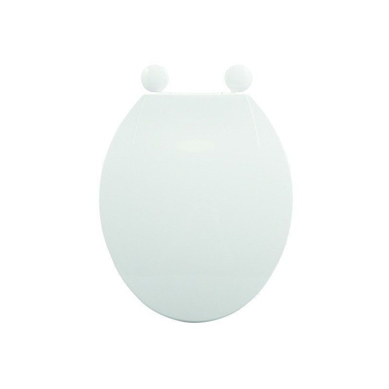 Abattant wc Blanc Charnières PS MSV | WC