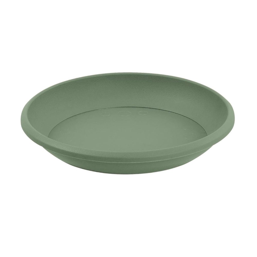 Eda Soucoupe Osaka Ø 30 cm pour pot Osaka Ø 40 cm - Vert laurier - Eda