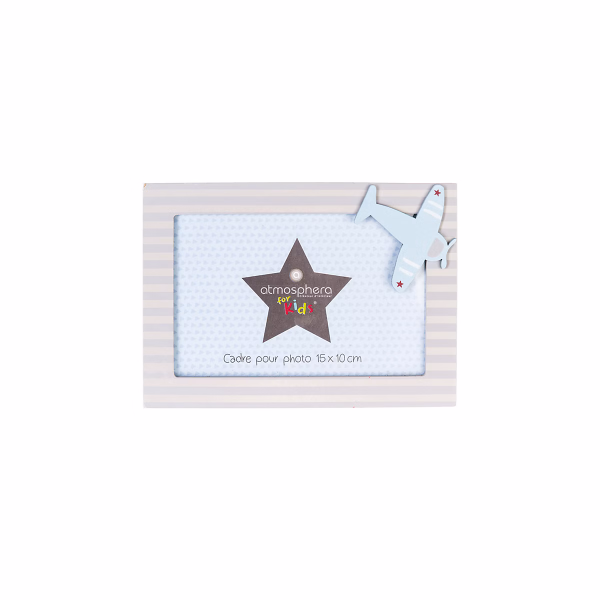 Cadre photo Aviateur – L. 17, 5 x l. 12,5 x H. 1,3 cm