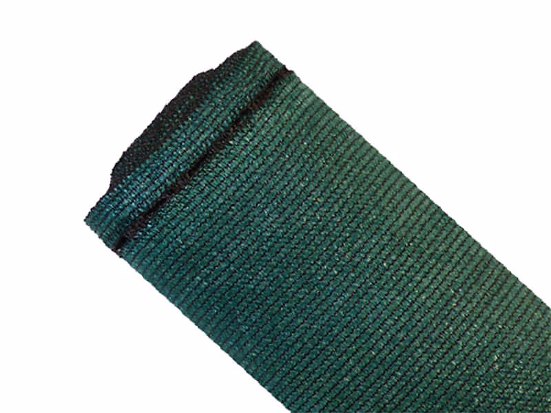 Brise-vue 90% – Vert/noir, 185gr/m², Boutonnières Vert/Noir 2m x 15m