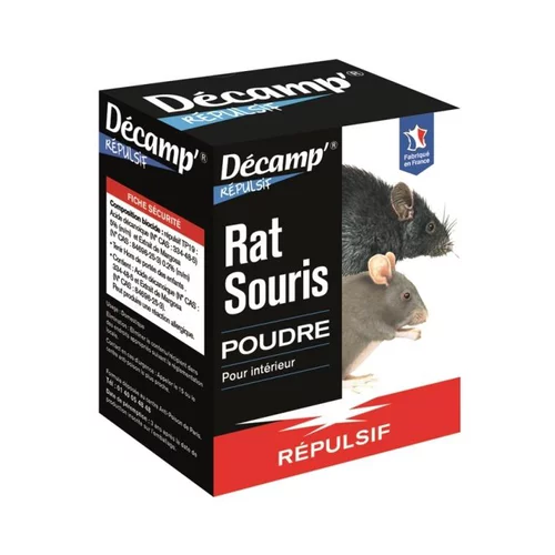 Jardin bien-être：Répulsif rats et souris 250 g en poudre 6x10x12,5 cm