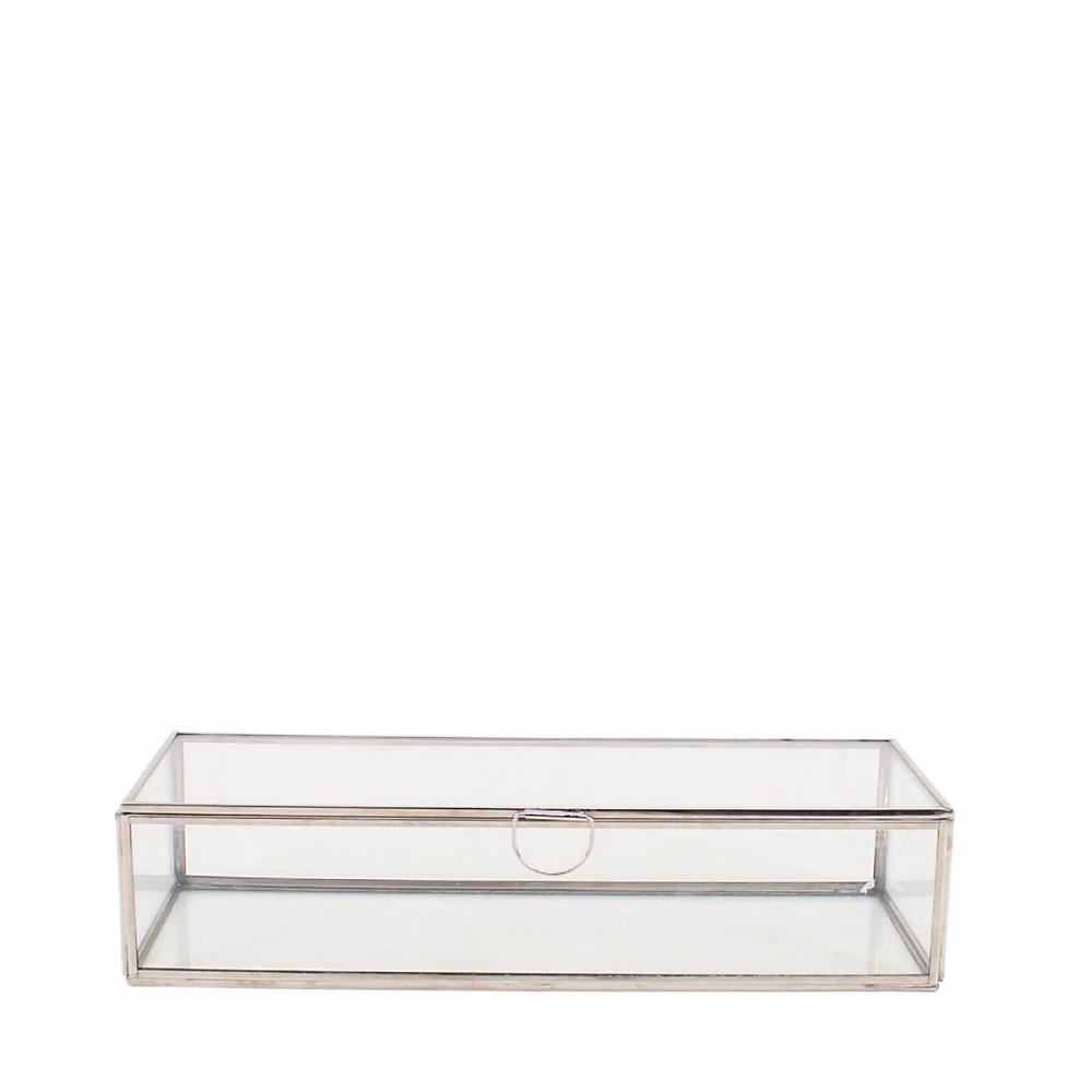 Boite en verre 30 × 11cm – Lucia, Ornami
