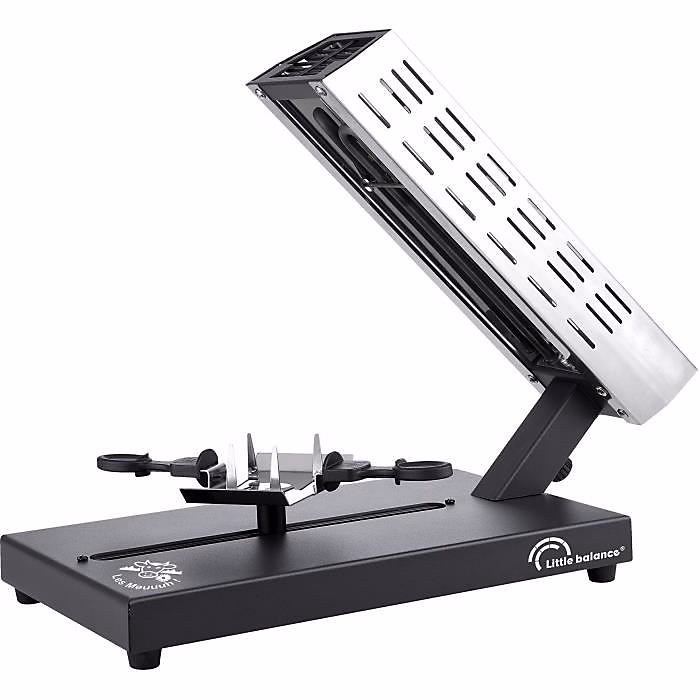 Appareil à raclette LITTLE BALANCE – Savoyarde Quart de Meule, Jusqu'à 4 personnes, Design Meuuuh, 600W