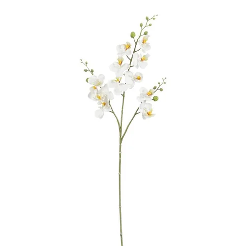 Accessoire jardin：Fleur artificielle Phalaénopsis blanc - 75 cm