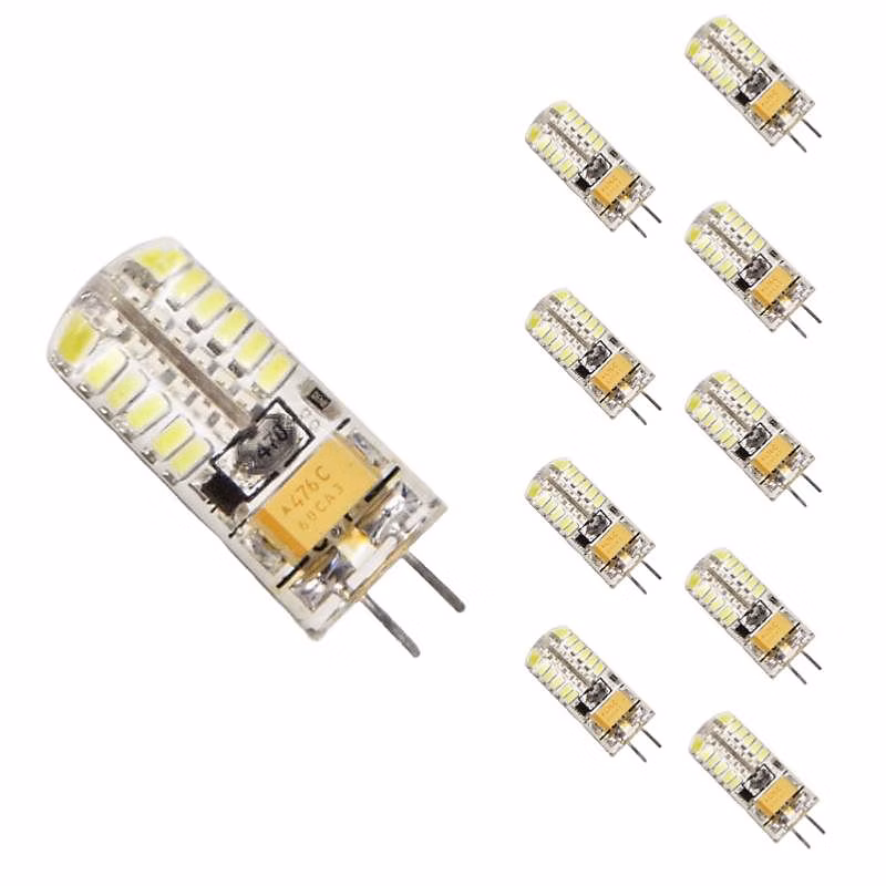 Ampoule LED G4 12V 3W SMD2835 24LED 360 degrés (Pack de 10) – Blanc Neutre 4000K | 5500K | SILAMP