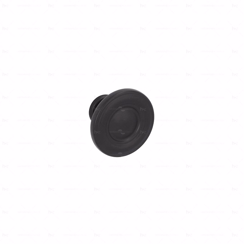 Boutons pour meubles en zamac Diamètre 35 Vernis noir mat – Réf. WQNUUBCMB3260049169