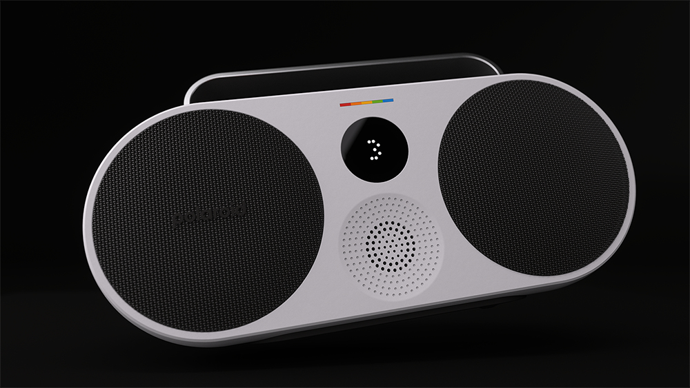 Polaroid PLRMUSICP39089BLK haut-parleur portable et de fête Noir, Blanc