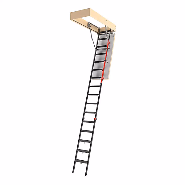 Echelle Escamotable Métal – Trappe 60 × 144cm | Hauteur 3.00 à 3.66m | LMP60144 | 3