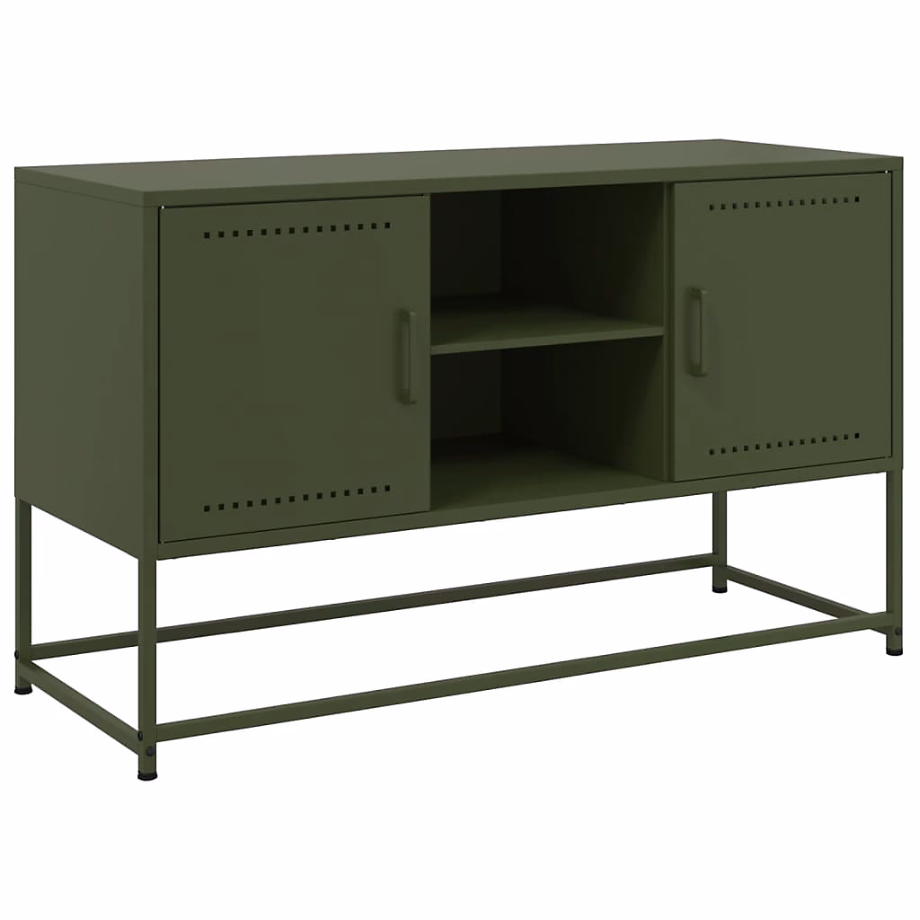 Buffet haut blanc 36 × 39 × 107 cm acier vidaXL