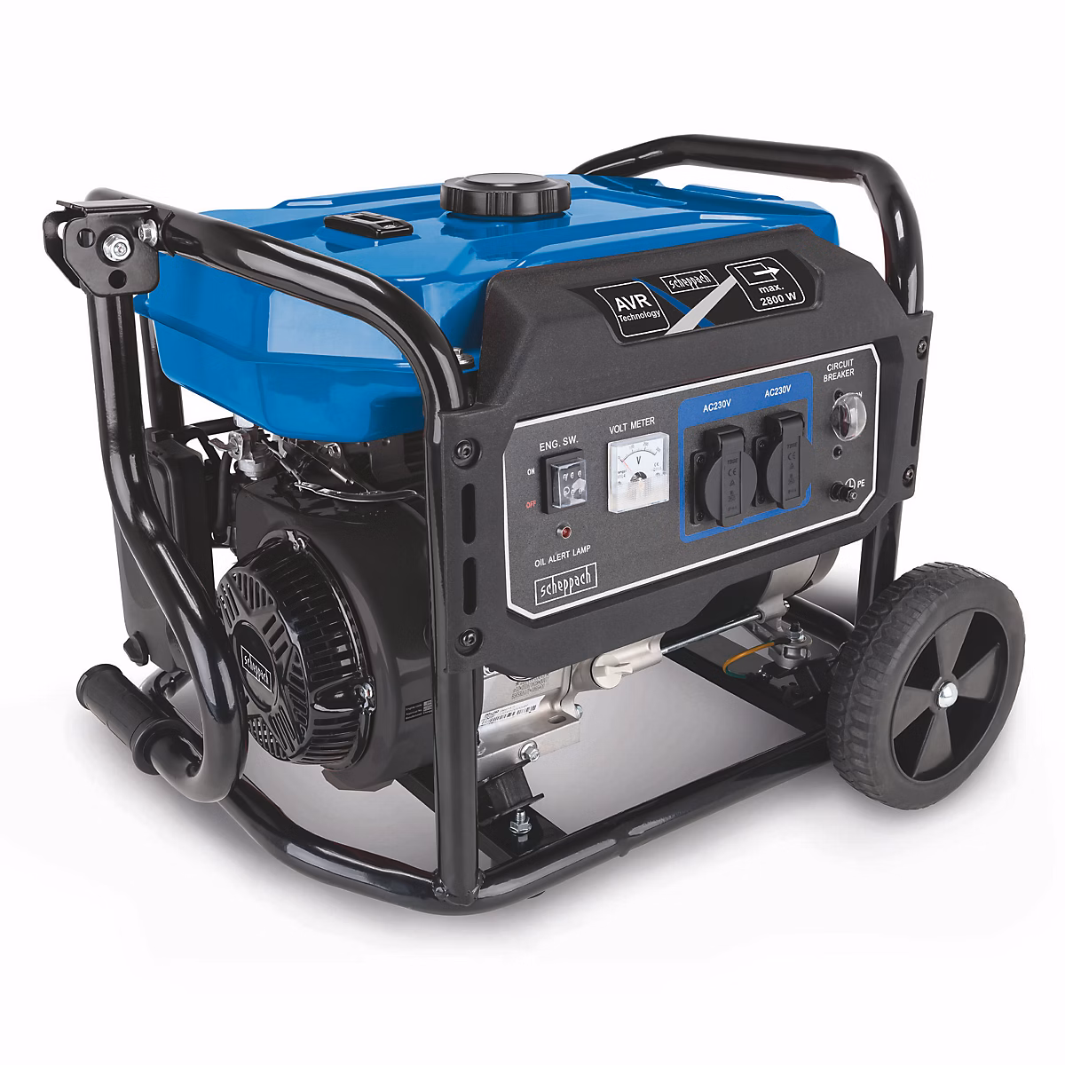 Groupe électrogène Sg3200x – Puissance Max 2800w, 15L, Scheppach