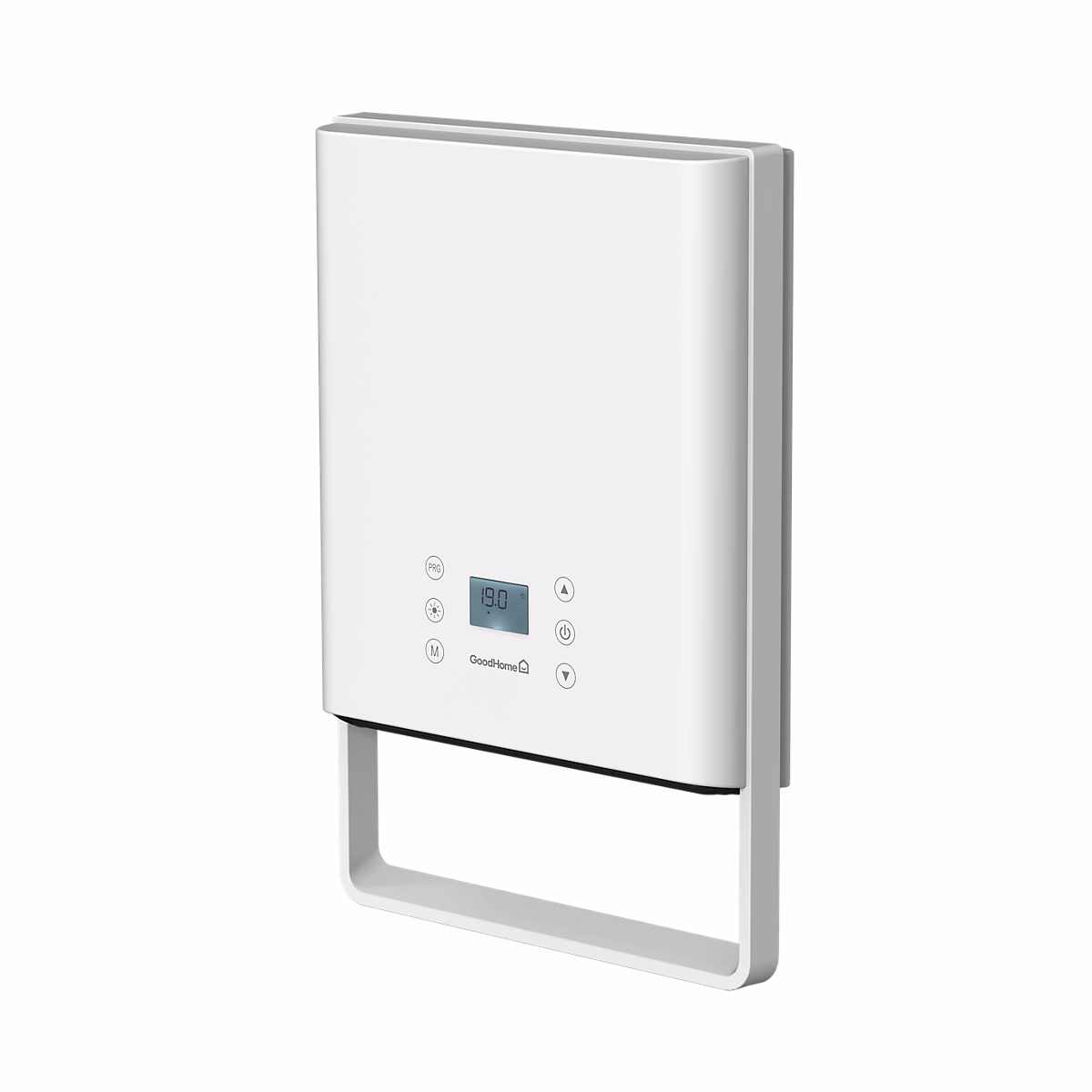 Chauffage d'appoint soufflant mural 2000W blanc – GoodHome Araxes