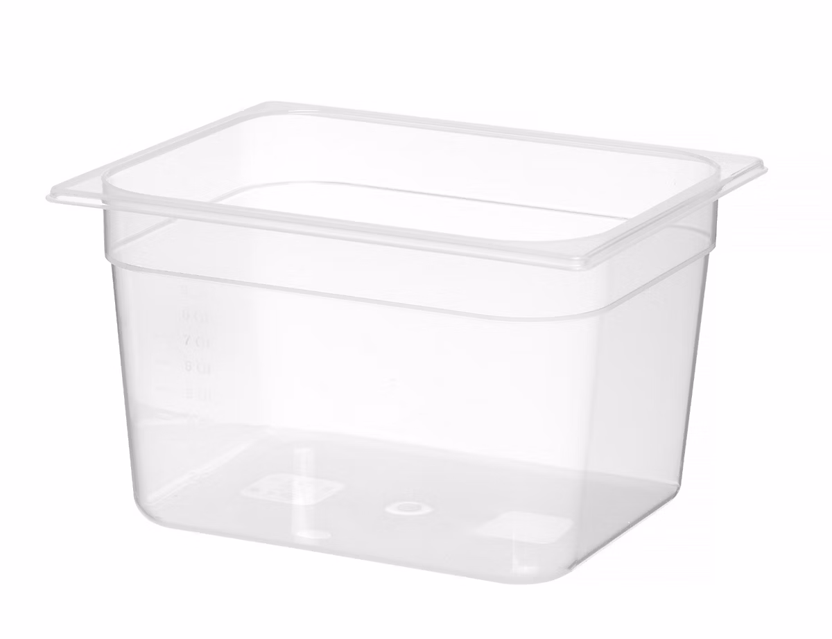 Bac Gastronorme Profi Line GN 1/2 6 – 5L Transparent 325x265x(P)100 mm | Hendi