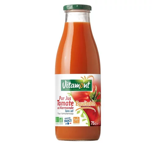 À adopter au jardin:Jus de tomate bio 75 cl