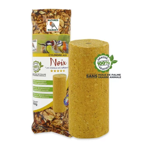 Jardin et solutions:Cylindre de graisse végétale aux noix 850 g