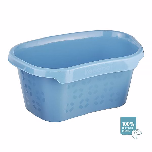 Bassine à linge sale ergonomique 30 – 5 litres, Bleu