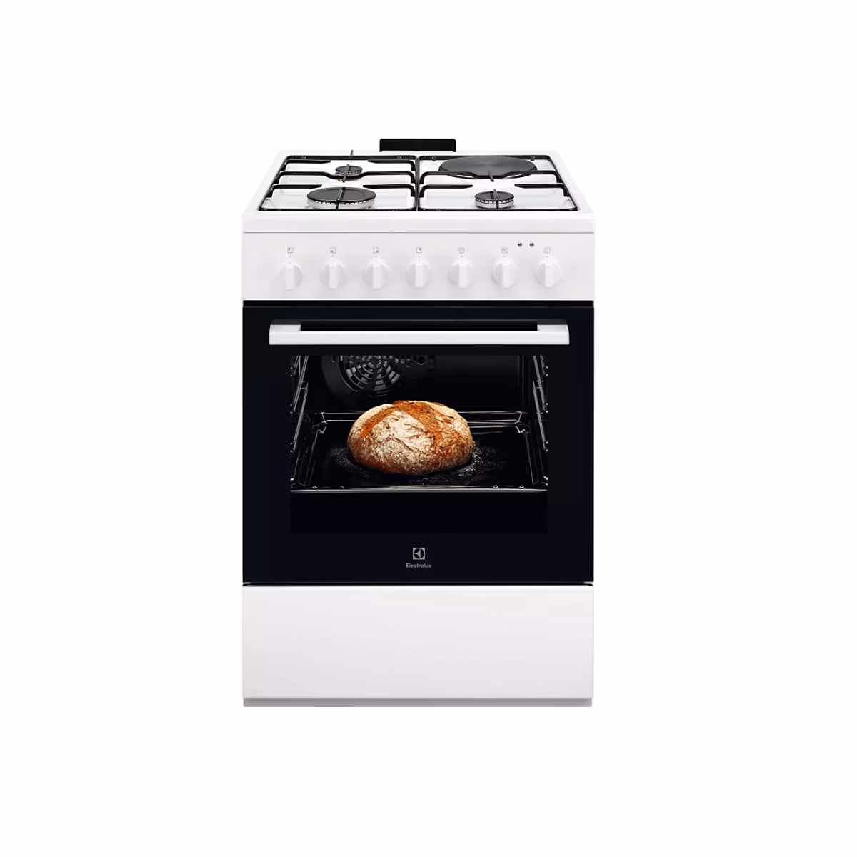 ELECTROLUX cuisinière mixte 3+1 four catalyse LKM624022W – Réf. ALZHQKJAI8829272442