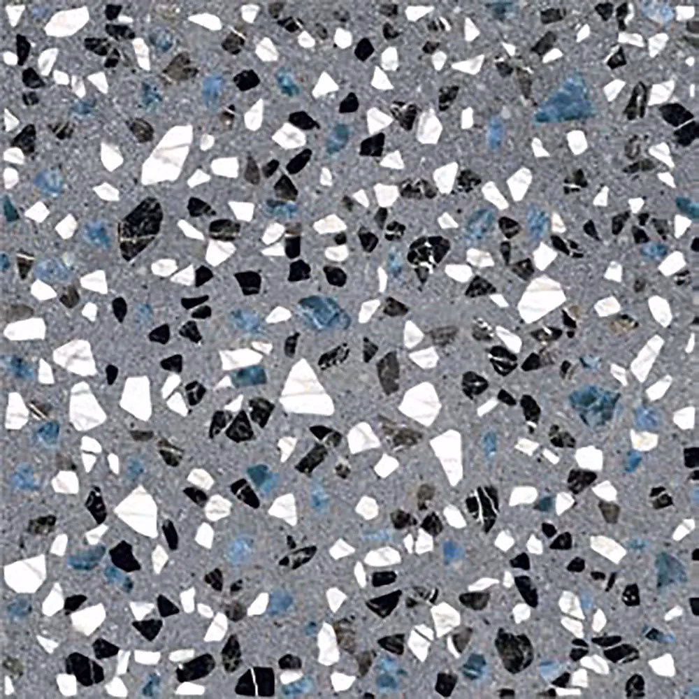 Carrelage Aspect terrazzo Dura gris mix 20 × 20 cm