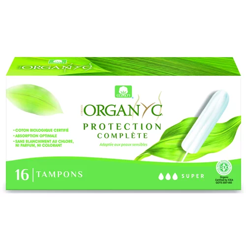 Adapté au jardin:16 tampons super sans applicateur Organyc