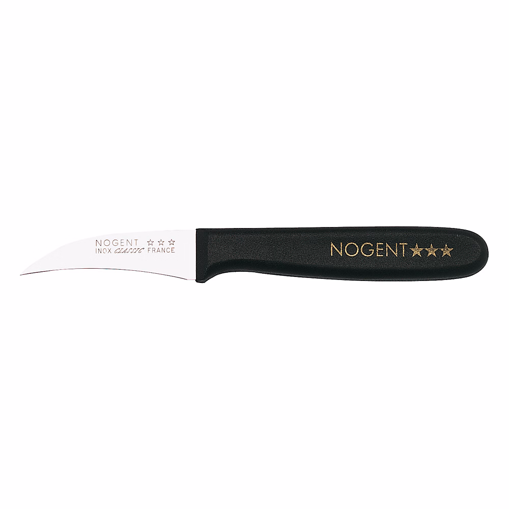 Couteau d'office bec d'oiseau 6 cm Classic noir – Réf. RDOBFGGON5540544410