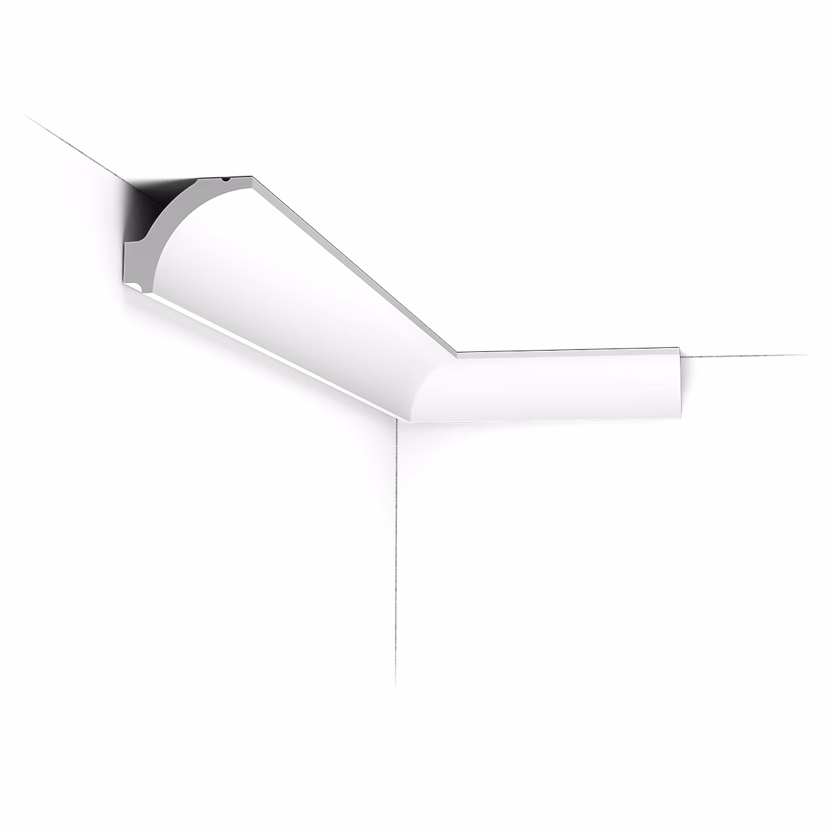 C260 Corniche plafond Orac Decor – 4 × 5 × 200cm (h x p x L), A l'unité