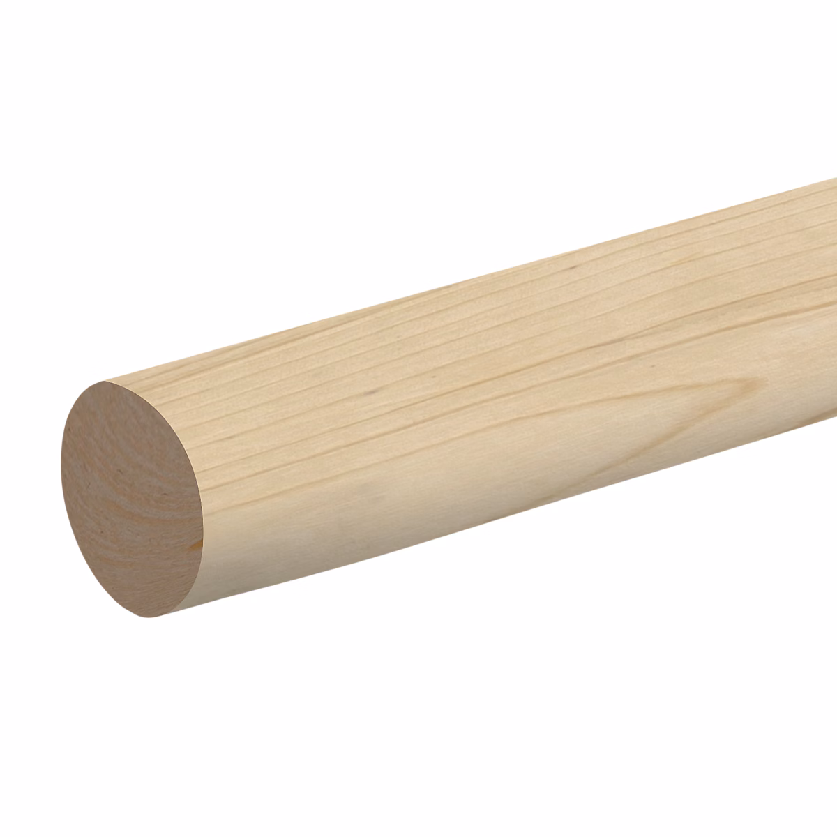 Accessoire d'escalier – Main cournate arrondie pour escalier Fortia épicea coloris naturel