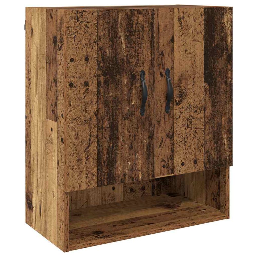 vidaXL Armoire Murale 60 x 31 x 70 cm Bois d'ingénierie Bois ancien