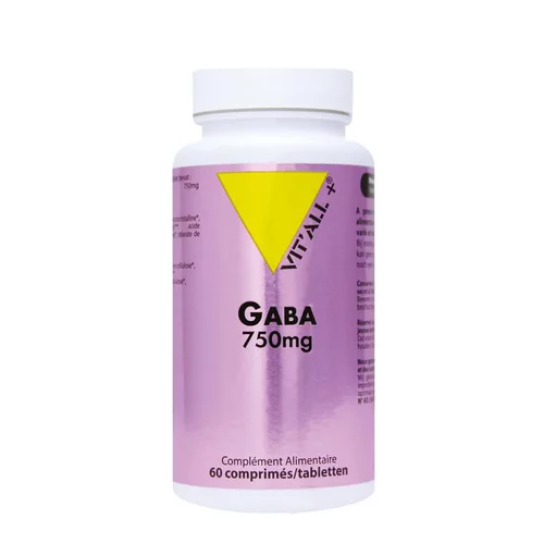 Simple au jardin:Gaba 750 mg vit’all + en format de 60 comprimés