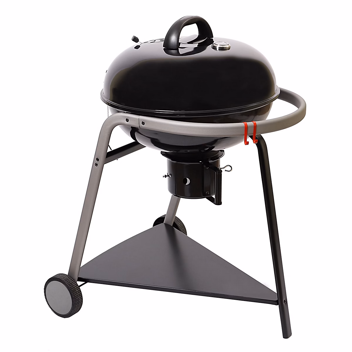 Barbecue à charbon grand modèle Noir – L. 82 x l. 58 x H. 103 cm, PYLA