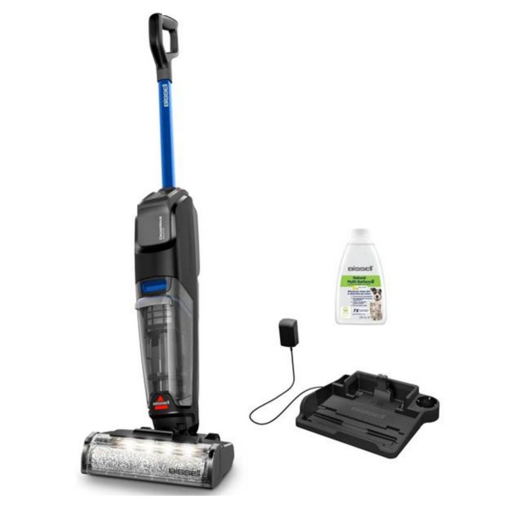 BISSELL Aspirateur laveur rechargeable 25.9v noir/bleu cobalt - 4006n