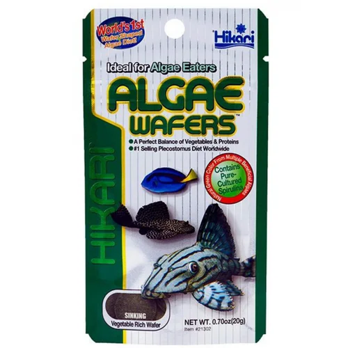 Nature extérieur:Nourriture poissons aquarium spéciale algues - HIKARI AQUARIUM Algae Wafers - 250g